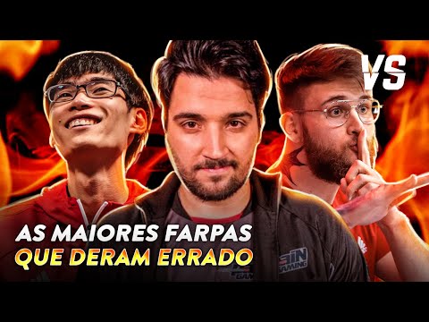 AS MAIORES FARPADAS DO CBLOL QUE DERAM ERRADO | Versus Esports