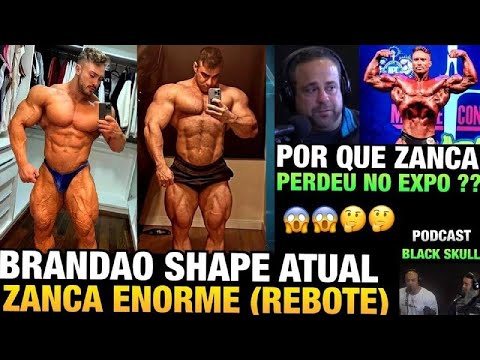 BRANDÃO SHAPE ATUAL - ZANCA ENORME NO REBOTE - TAMER DIZ QUE ZANCA PODERIA TER VENCIDO E MAIS