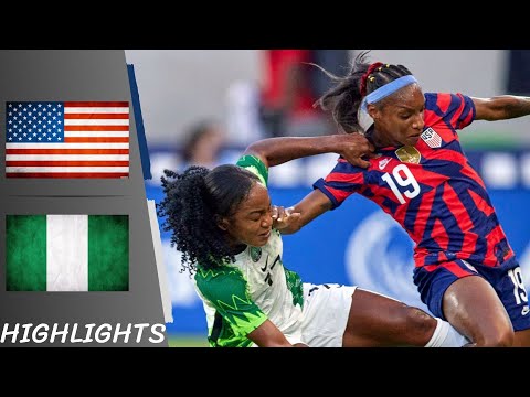 USA vs Nigeria | Friendly International Women - Highlights All Goals 16/06/21