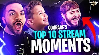 COURAGE'S TOP 10 MOMENTS ON STREAM!!! 400,000 SUBSCRIBER SPECIAL!!!