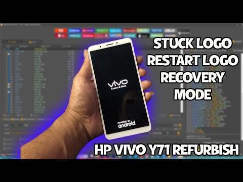 How to Fix a Stuck Logo on a Refurbished Vivo Y71 - Restart Logo | Flashing File Tested