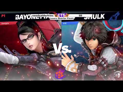 Clocktower Smash 88.1 - LQ - 5D (Bayonetta) vs. NeedSaltForFries (Pac-Man, Shulk) - SSBU