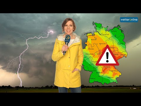 ‼ Update: Severe weather with heavy rain on Sunday (14.06.2020)