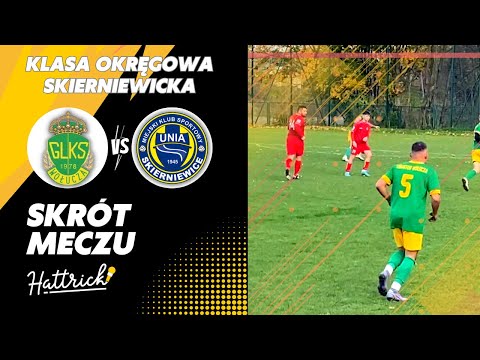 GLKS Wołucza - Unia II Skierniewice - 13 kolejka - Klasa Okręgowa Skierniewicka - skrót meczu