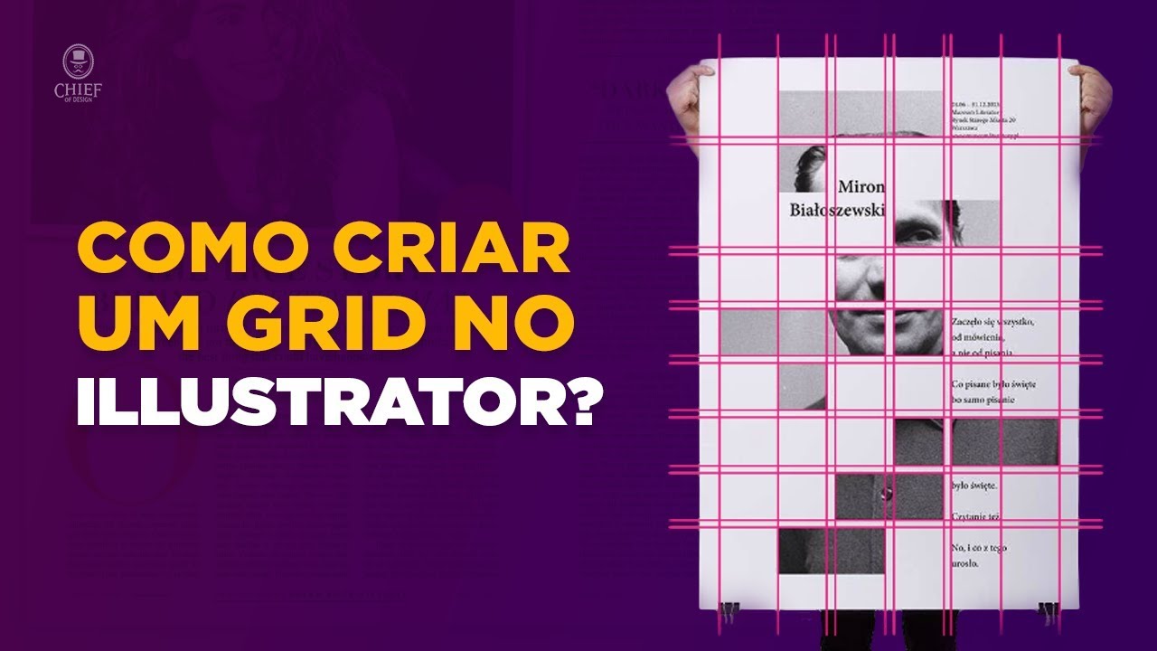 Como criar um GRID no Adobe Illustrator