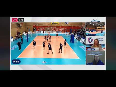 Last 20 min of U16 boys Scottish cup Volleyball 2022 - NUVOC vs City of Edinburgh