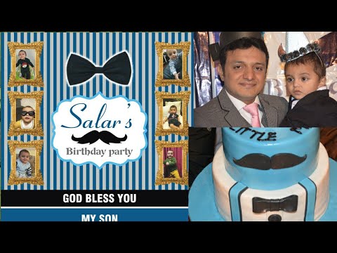 Happy first birthday Salar🎂🧁🍰🥳🥳