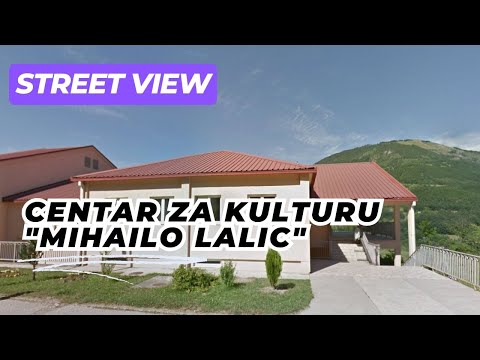 Centar za kulturu "Mihailo Lalic" in Andrijevica, Montenegro on Google Street View
