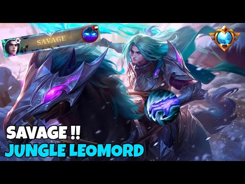 SAVAGE?! SUPREME 1 LEOMORD JUNGLE - Avory  | MLBB ( Livestream Replay #3 )