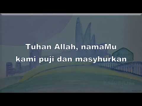 Kidung Jemaat (KJ) 5: Tuhan Allah, NamaMu - Karaoke Lagu Rohani