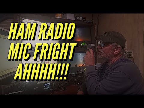 Ham Radio| Talking on the Radio| Overcome Mic Fright and get Talking on the Radio | All About Living
