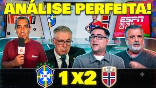 ZINHO PASCOAL E EUGÊNIO ESCULACHARAM! BRASIL ELIMINADO 1x2 NORUEGA