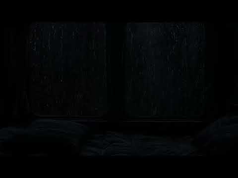 Rain on Tent and Campfire Crackling Near the River - 2 Hrs Rain Sounds for Relaxation and Sleep