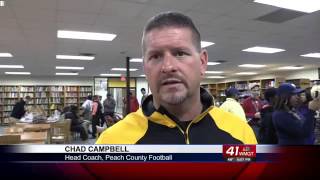 preview picture of video 'Peach County signing day'