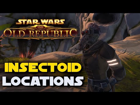 SWTOR: Insectoid Location Guide (Alderaan, Balmorra, Tatooine, Voss, Ossus) [SWTOR Galactic Seasons]