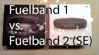 NIKE Fuelband 1 vs. 2 (SE): Material &amp; (un)Boxing - 90 second review