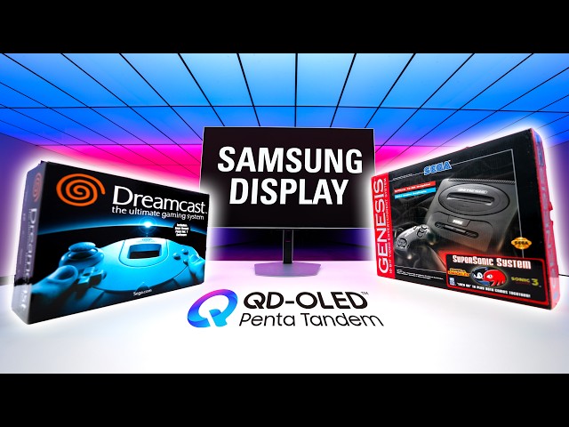 SEGA on QD-OLED