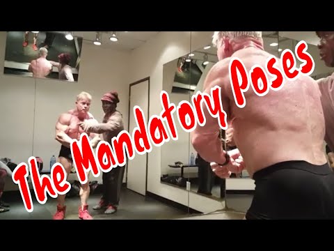 Learning to master the 7 mandatory poses with Robby Robinson