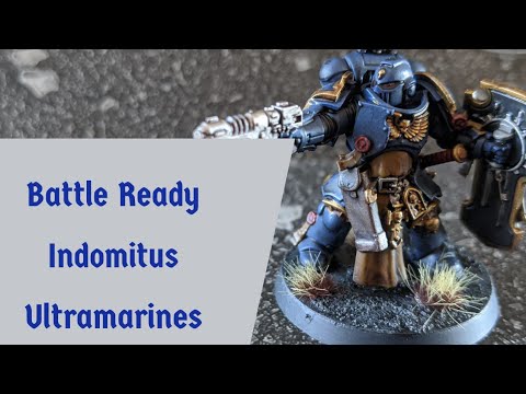 Painting Indomitus Primaris Space Marines - Ultramarines: Pt1 "Battle Ready"