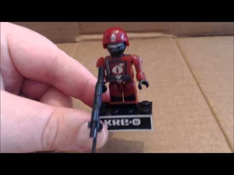 Chuck Builds GI Joe Kreo Crimson Guard