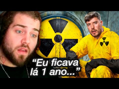 wuant reage a MrBeast "Sobreviva 100 Dias Num Bunker Nuclear, Ganhe US$ 500,000"