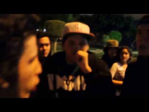 mordecai vs calibre   IMPROVISANDO EN LA RAPTONDA (san miguel)