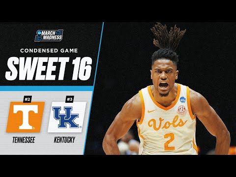 Tennessee vs. Kentucky - Sweet 16 NCAA tournament extended highlights