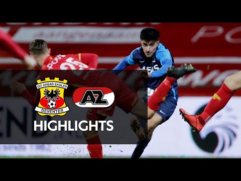 Highlights Go Ahead Eagles - Jong AZ | Keuken Kampioen Divisie