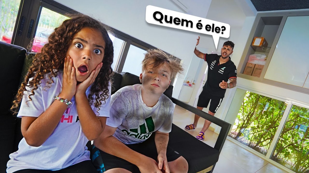 PEDI PARA O MEU PAI ADOTAR O MENINO ABANDONADO