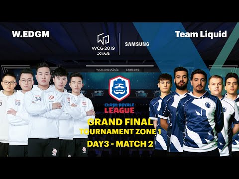 WCG 2019 Xi’an, CRL Invitational, China vs West, Match 2 Set 1, W.EDGM vs Team Liquid