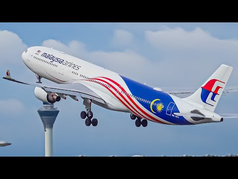 🇲🇾✈️ 20 Minutes Plane Spotting at Kuala Lumpur International Airport | Malaysia’s Aviation Hub