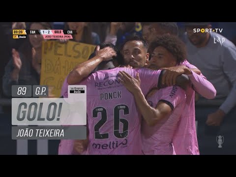 Goal | Golo João Teixeira: Famalicão 1-(2) Desp. Chaves (Liga 22/23 #31)