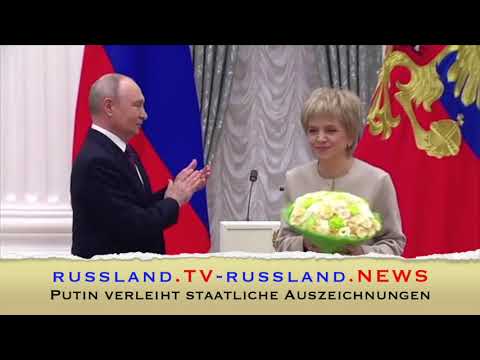 Putin verleiht staatliche Auszeichnungen