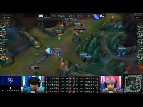 Ghost gets deleted | DWG vs DRX Game 1 Quarterfinals Worlds 2020 | DAMWON Gaming vs DRX game 1