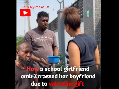How a school girlfriend emb@rrassed her boyfriend due to valentine gift and this happened 😭💔😭💔