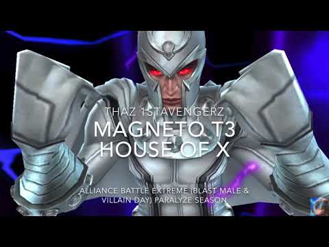 [ABX] Magneto - Blast Villain and Blast Male 7.6+ m (Paralyze Season)