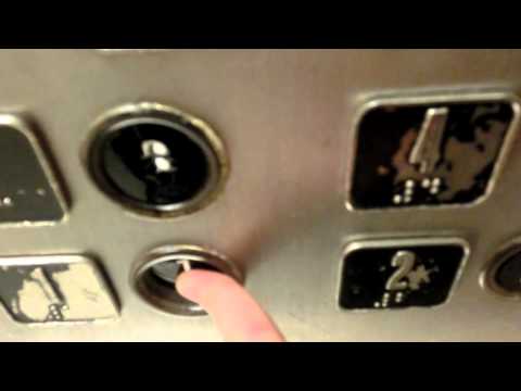 Beautiful Otis Lexan Hydraulic Elevator @University of Pittsburgh Posvar Hall, PA