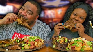 Southern Comfort: Juicy Ribeye Steak and Fried Potatoes Feast Collab With     @MRTV49 @MsShan