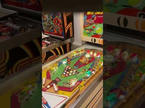 1974 Gottlieb Big shot pinball machine gameplay