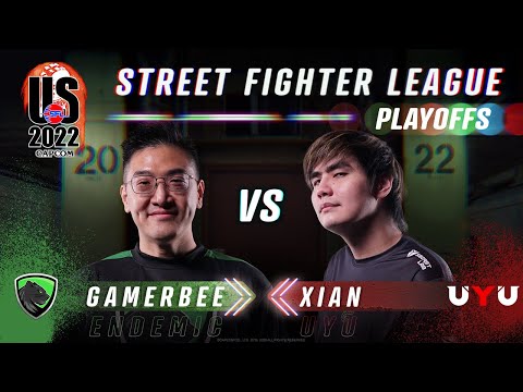 GamerBee (Lucia) vs. Xian (Seth) - FT2 - Street Fighter League Pro-US 2022 Playoffs