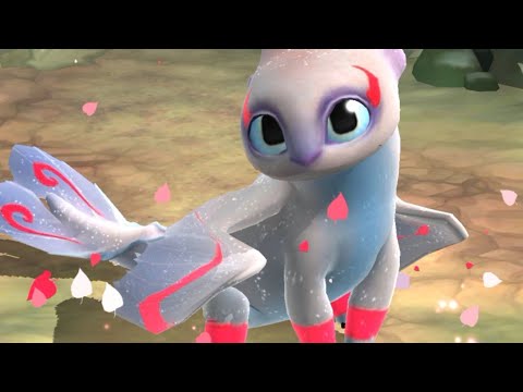 5❤️ Valentine Light Fury - Light Fury - Dragons Titan Uprising