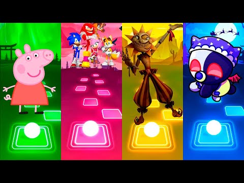 Crazy Frog vs Pikachu vs Sonic vs Alien | Tiles hop | Tiles Hop
