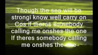 Robbie Williams - Shes The One (Lyrics)