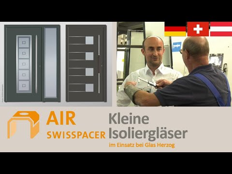 Kleine Isoliergläser bei Glas Herzog mit SWISSPACER AIR