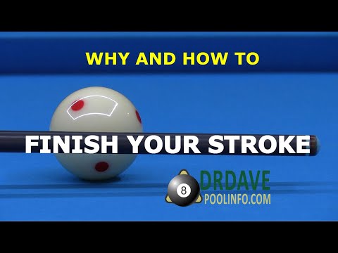How to FINISH THE STROKE … Accelerate and Follow Through Like a Pro