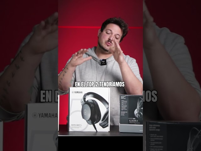 Vídeo relacionado con Yamaha HPH-MT5 Auriculares de estudio - Auriculares de monitorización plegables con cable de 3 m y adaptador para jack estéreo estándar de 6,3 mm, negro