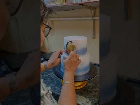 Sangeet ceremony celebrity cake🤩🎂 #cake #diplomaclass #baking #homebaking #cakedesign