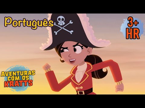 Uma aventura pirata [episódios completos] Aventuras com os Kratts