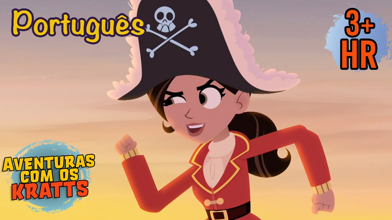 Uma aventura pirata [episódios completos] Aventuras com os Kratts