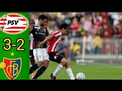 PSV (3-2) Basel - All Goals & Highlights | Champions League 2019-2020 Qualificacion